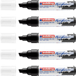Edding akrilni marker E-5000 broad 5-10mm kosi vrh crna ( 12MA50B ) - Img 8