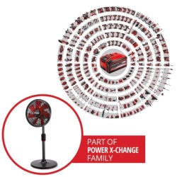 Einhell GE-CF 18/320 P Li-Solo, Akumulatorski ventilator sa postoljem ( 3408071 )-10