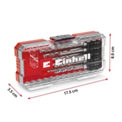 Einhell S-Case 10 kom Set burgija za metal, HSS 4241, E6.3 - 1/4", 2 - 6.5 mm ( 49108723 )-3