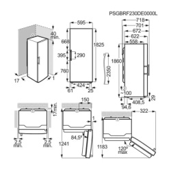 Electrolux lrs3de39w  Frizider  ( 20542 )-3