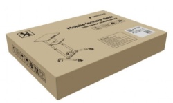 embird TVS-DESK-01-BK Mobilni sto sa točkicima, 1110-1345 mm