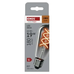 Emos z57311 Led sijalica deco smoked st64 4,5w(19w) 180lm e27 flame ( 3748 )-3
