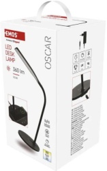 Emos z7637b  Stona led lampa oscar crna ( 3502 )-2