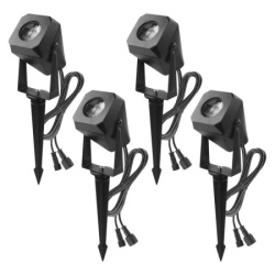 Emos ziw194r Gosmart led reflektor 7w rgb ic dimabilni wi-fi set 4 komada ( 3585 )