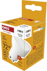 Emos zl8f53 Led sijalica basic mr16 10w(72w) 1000lm gu10 nw ( 3781 )