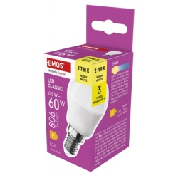 Emos zq1e41 Led sijalica classic mini globe 6,5w(60w) 806lm e14 ww ( 3619 )