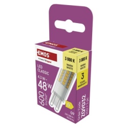 Emos zq9d23 Led sijalica classic jc 4,2w(40w) 470lm g9 nw ( 3769 )