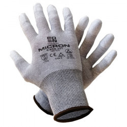Eon Micron zaštitne rukavice, ugljenična vlakna/pu na vrhovima prstiju, sive boje veličina 8 ( 1010410245301080 )