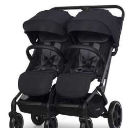 Eurocart easy go echo ebony black kolica za blizance ( W/EA/ECHO/EB )