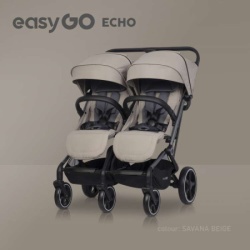 Eurocart easy go echo savana beige kolica za blizance ( W/EA/ECHO/SB )
