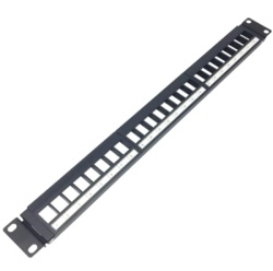 ExeLink Patch Panel cat5e 24P 19 1U bez modula sa nosačem kabla ( EXE257 )