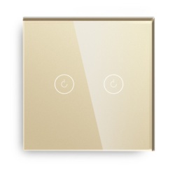 Exeshop 2G1W 300W Zlatni (TOUCH SWITCH) ( SS043 )