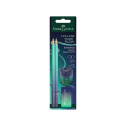 Faber Castell 118406 Grafitna olovka FC set polyblister Buzzing Blue 2 graf. ol + gumica ( N171 )