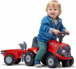 Falk toys traktor guralica sa prikolicom ( 238c ) - Img 1