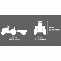 Falk toys traktor na pedale sa prikolicom ( 3090b ) - Img 2