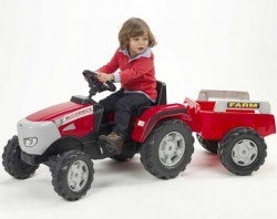 Falk Toys Traktor na pedale sa prikolicom 984b