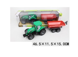 Farmerski traktor sa prikolicom ( 617005k )