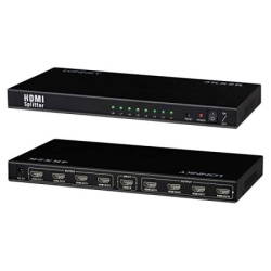 Fast Asia HDMI Spliter 1x8 1080P (ver 1.4) Activ ( 405 )