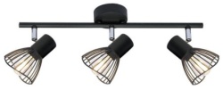 Fly Plafonska Lampa Crna 3 3x40W E14 ( 15127 )