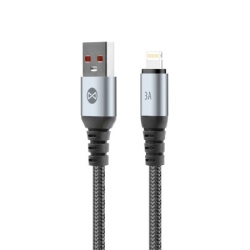 Forever Braix kabal (USB- Lightning) 1m 3A crni ( 21370 )