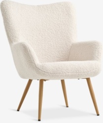 Fotelja prljavo bela