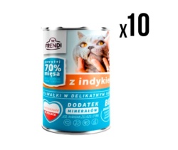 Frendi konzerva za mačke ćuretina 400g x10 komada ( 5737 )