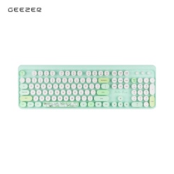 Geezer wl hello bear set tastatura i miš u zelenoj boji ( SMK-640M2AGGN )-2