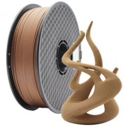 Gembird 3DP-PLA-WD-01-NAT PLA filament za 3D stampac 1.75mm, kotur 1KG wood natural - Img 3