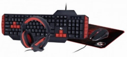 Gembird 4-in-1 gejmerski set tastatura, mis, slusalice i podloga GGS-UMG4-02 - Img 2