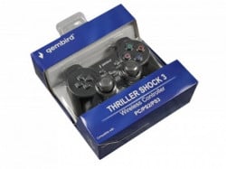 Gembird JPD-THRILLERSHOCK 3 bezicni gamepad sa dvostrukom vibracijom, PS2 / PS3 / PC (719) - Img 4