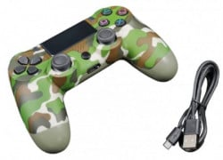 Gembird JPD-wireless-thrillershock PC/PS4 green camo bezicni gamepad sa dvostrukom vibracijom - Img 3