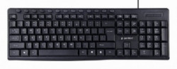 Gembird multimedijalna tastatura US layout black USB KB-UM-107 - Img 1