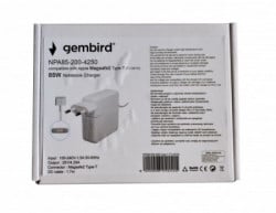 Gembird NPA85-200-4250 (TJ-341N Apple Type-T) punjac za laptop 85W-20V-4.2A, Magsafe2 Type-T - Img 1