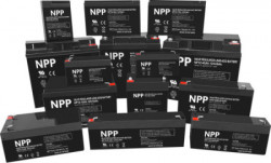 Gembird NPP NP12V-4.5Ah, agm battery C20=4.5AH, T1, 90x70x101x107, 1,5KG, black  - Img 1