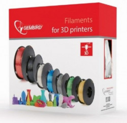 Gembird PETG filament za 3D stampac 1.75mm, kotur 1KG red 3DP-PETG1.75-01-R - Img 2