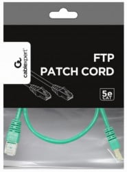 Gembird PP22-1M/G mrezni kabl FTP Cat5e Patch cord, 1m green - Img 2