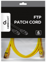 Gembird PP6-1M/Y mrezni kabl FTP Cat6, 1m, yellow - Img 2