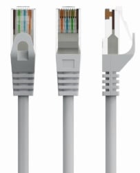 Gembird PP6U-CU-0.5M  Mrezni kabl, CAT6 BAKARNI UTP Patch cord 0.5m grey-2