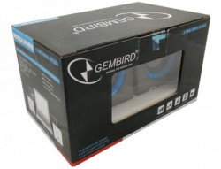 Gembird stereo zvucnici black/black, 2 x 3W RMS USB pwr, 3.5mm kutija sa prozorom (359)SPK-111 ** - Img 3