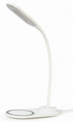 Gembird TA-WPC10-LED-01-MX White LED Stona lampa + QI bezicni punjac max10W - Img 1