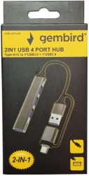 Gembird UHB-U3P4-06 USB HUB - Img 1