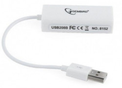 Gembird USB 2.0 to fast ethernet LAN adapter 10/100 white ( mrezna kartica ln) ( NIC-U2-02 ) - Img 3