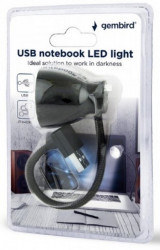 Gembird USB notebook led light, black NL-02 - Img 2