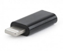 Gembird USB Type-C adapter (CF/8pin M), black A-USB-CF8PM-01 - Img 2