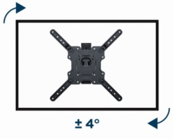  Gembird WM-55ST-01 rotate/tilt VESA max. 40x40cm 32-55 max.32kg-10