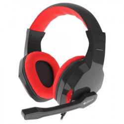 Genesis Argon 110, Gaming Headset with Volume Control, 3.5mm Stereo, Black/Red ( NSG-1437 ) - Img 2