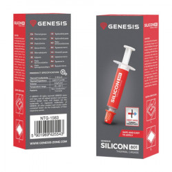 Genesis Silicon 801, thermal grease, 0.5g capacity, grey ( NTG-1583 )  - Img 3