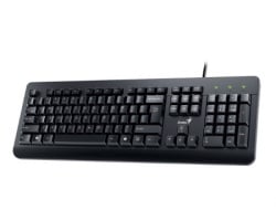 GENIUS KM-160 USB US crna tastatura+ USB crni miš-3