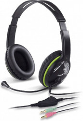 Genius slušalice HS-400A sa mic green ( SLU400A )