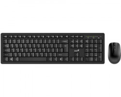 Genius Smart KM-8200 wireless USB US crna tastatura + miš - Img 2